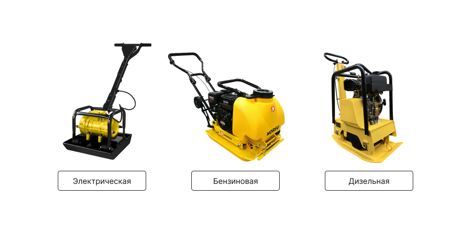 Выбор виброплиты для уплотнения грунта и песка